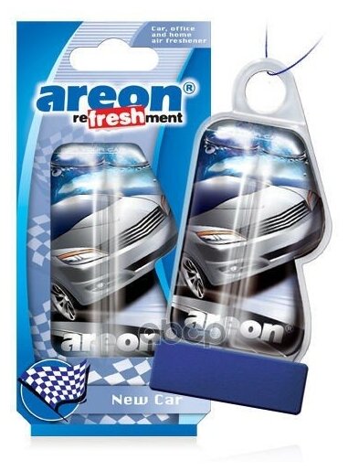 Аром.Автом. Areon -Гелевый "Refreshment Liquid" New Car 704-025-909 AREON арт. LC06