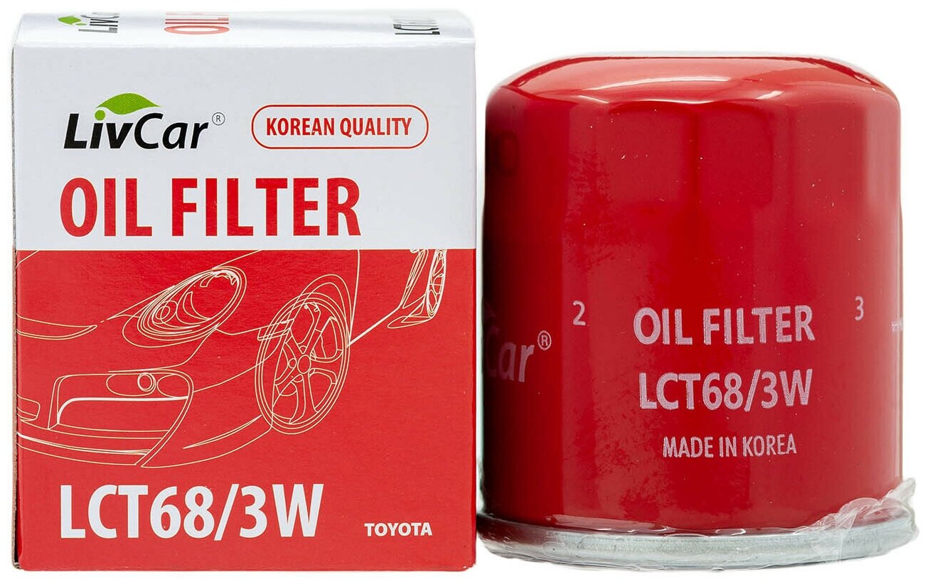 Фильтр масляный LivCar OIL FILTER LCT68/3W / (C-110) TOYOTA