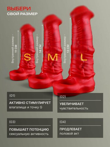Изображение товара Насадки и удлинители эротические