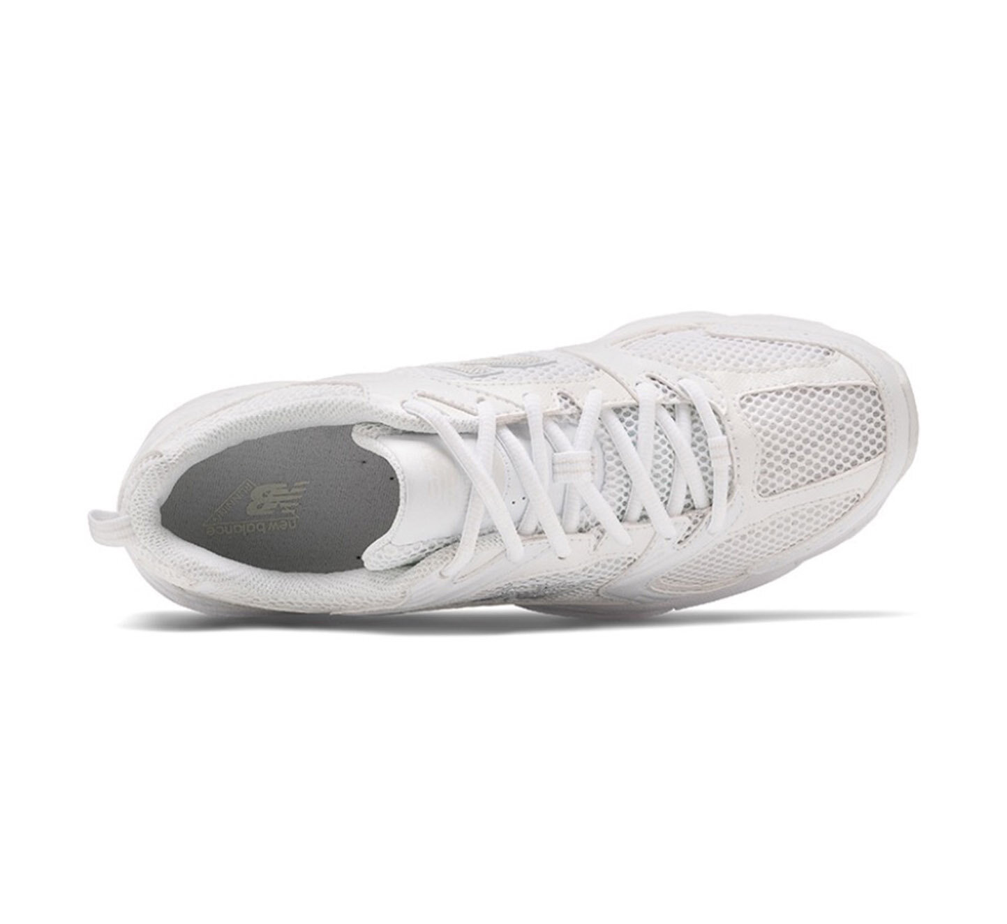 Кроссовки New Balance, размер EUR38/Foot Length 23.5cm, белый — фото 1