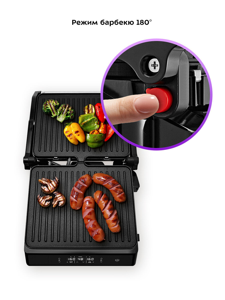 Электрогриль Kitfort КТ-3682 — фото 1