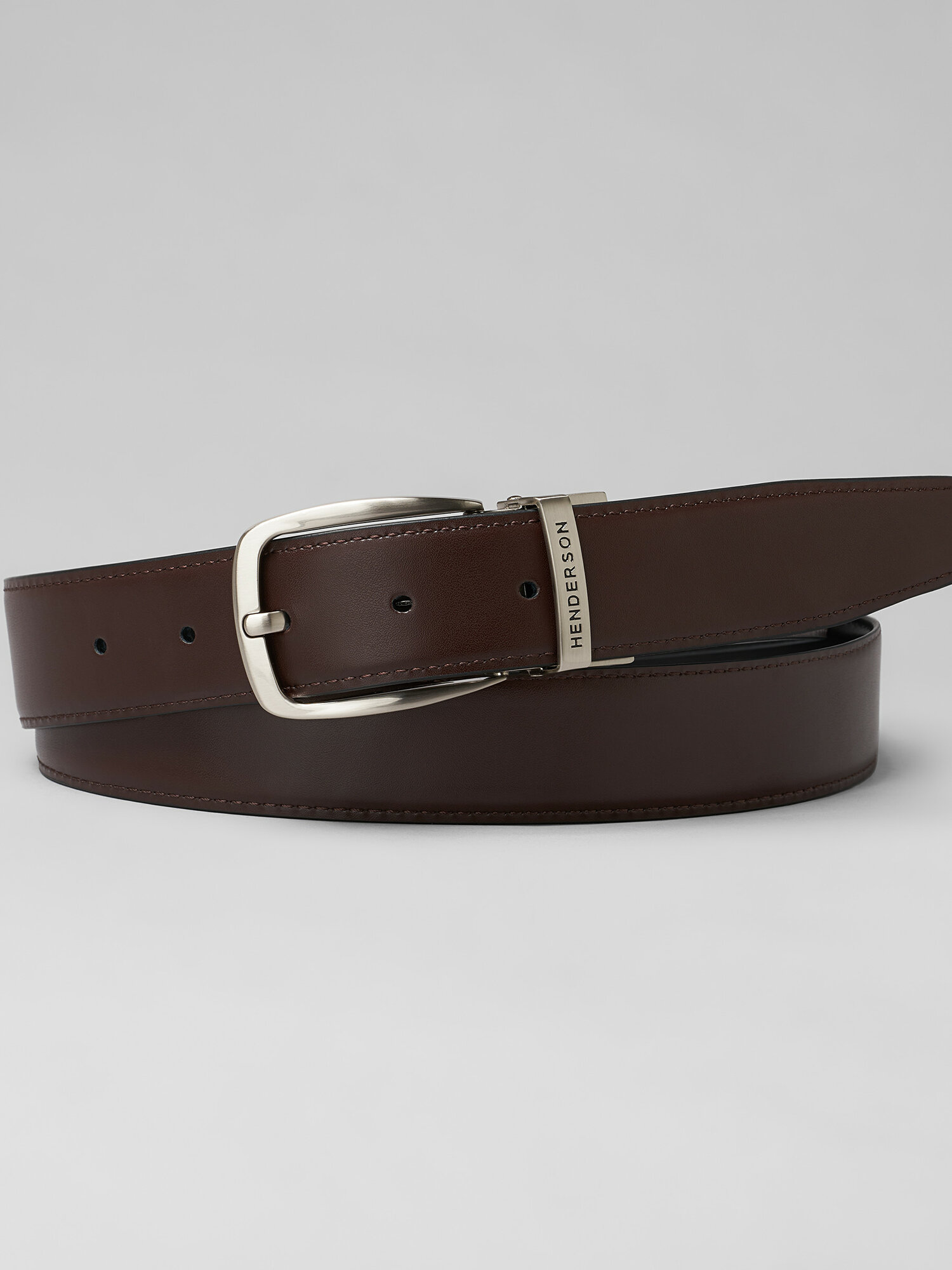 Ремень HENDERSON для мужчин, размер 115, коричневый — фото 1