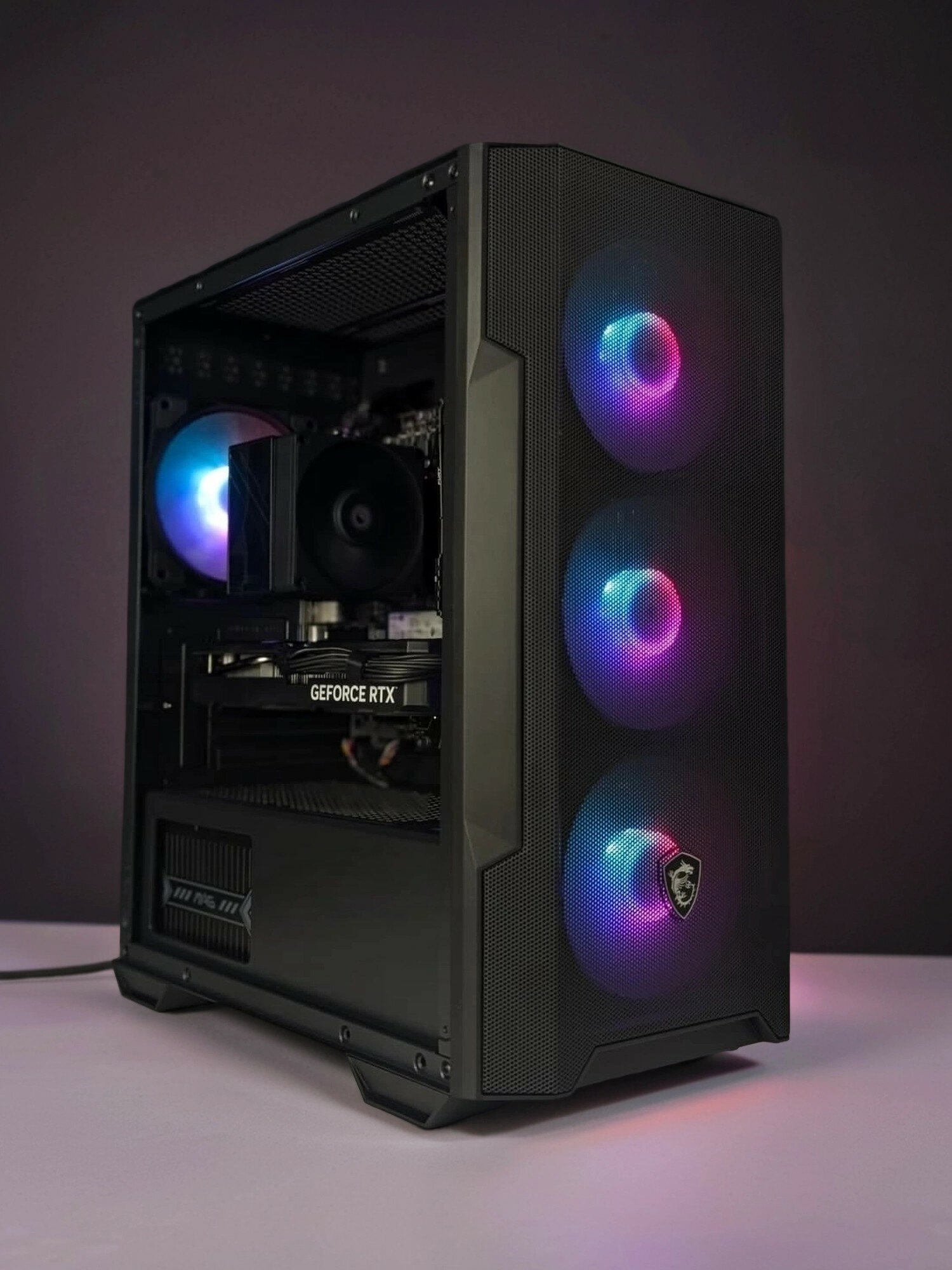 Игровой ПК (AMD Ryzen 5 5500 / NVIDIA GeForce RTX 2060 SUPER / 16 ГБ ОЗУ /500 ГБ SSD M2) (Игровой компьютер / системный блок)