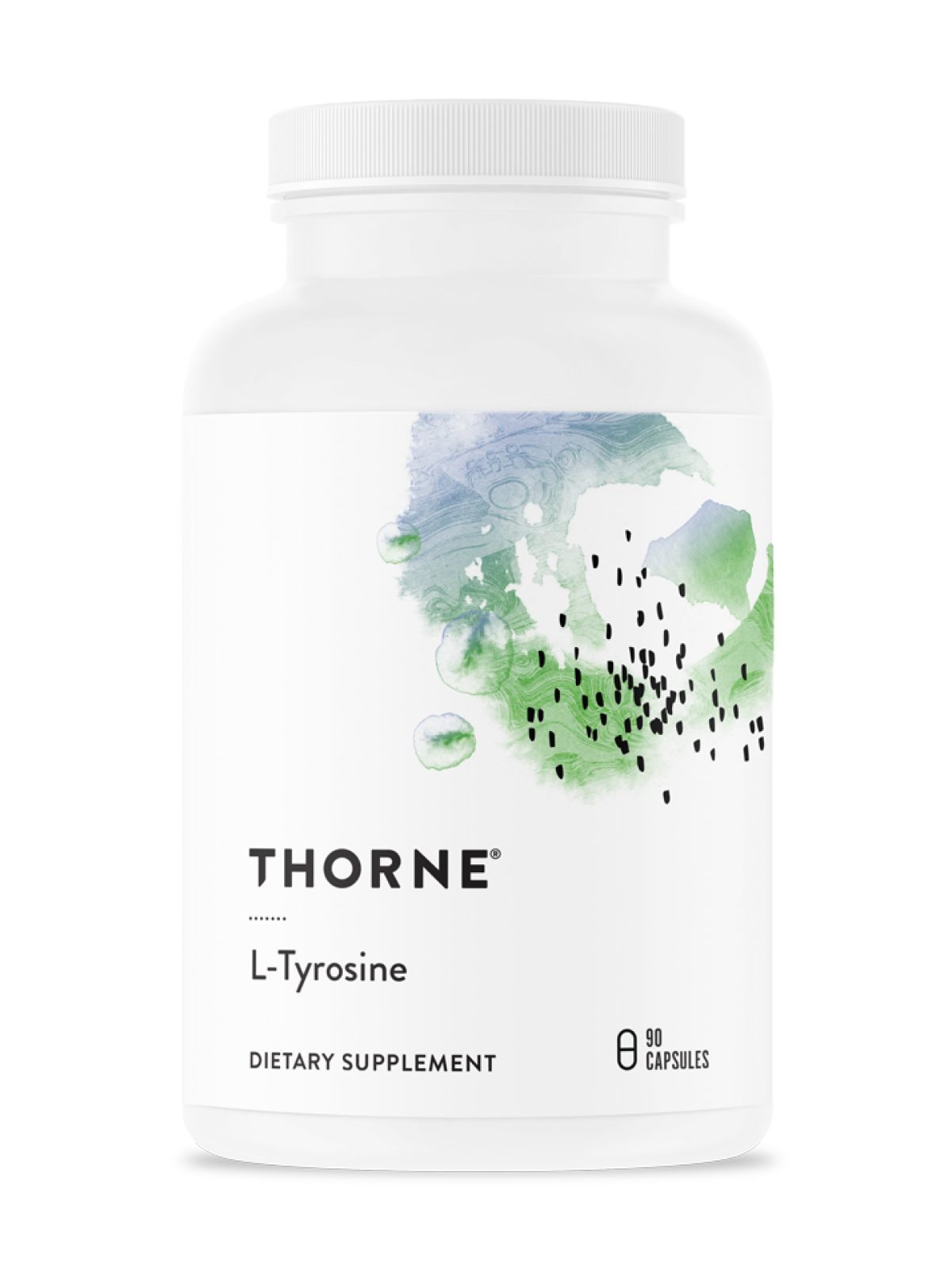 Аминокислота L-Тирозин, L-Tyrosine 500 мг от Thorne Research, 90 капсул