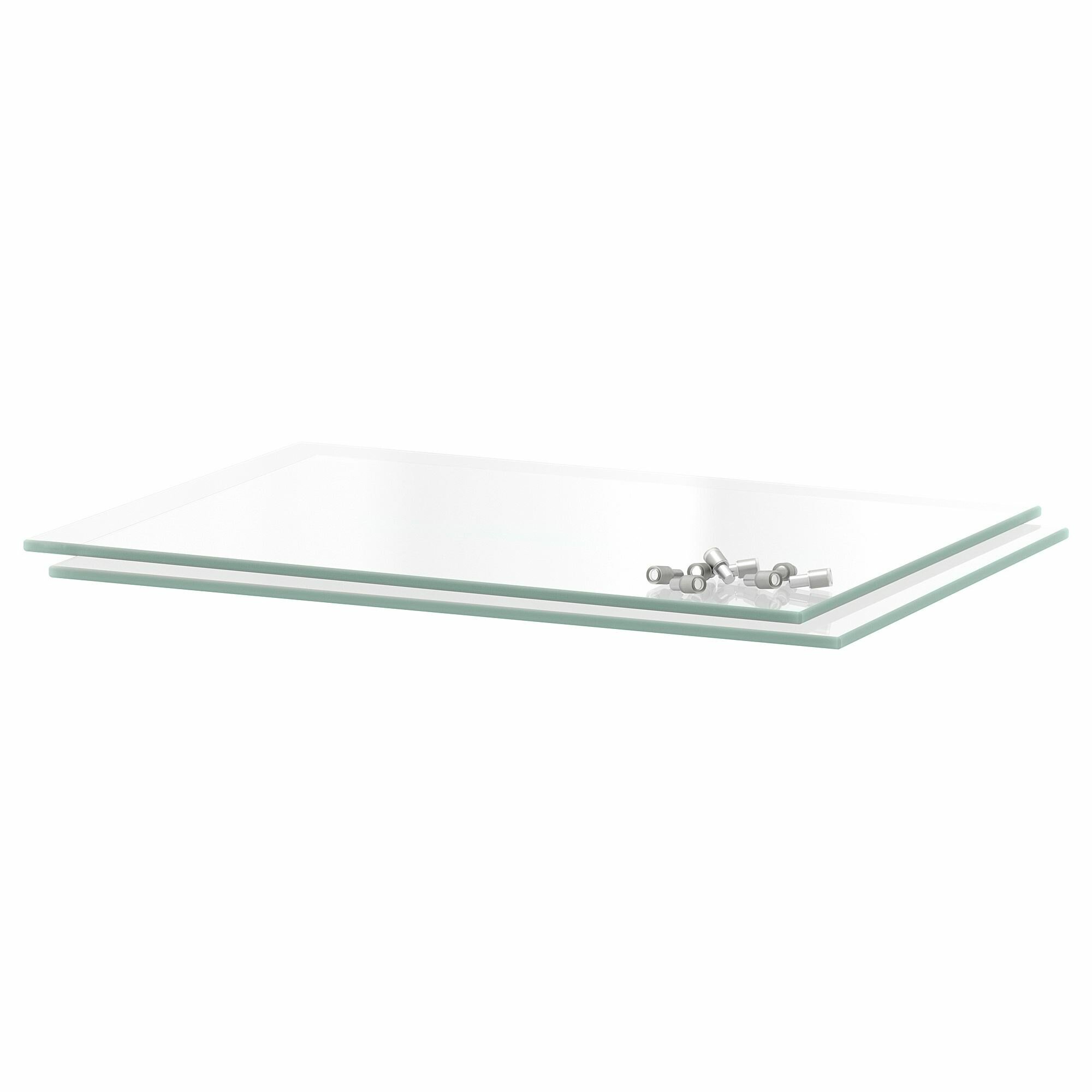 IKEA UTRUSTA / утруста полка стекло 30x37 см