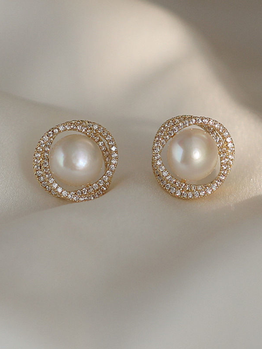 Серьги, горчичный — фото 1