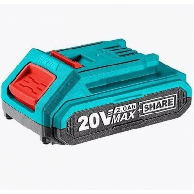 Аккумуляторная батарея Li-ion 20 V 2.0Ah с индикатором заряда TOTAL TFBLI20011