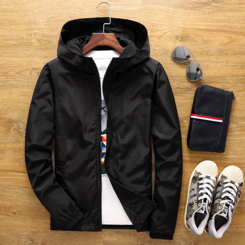 Куртка , размер 7XL, black