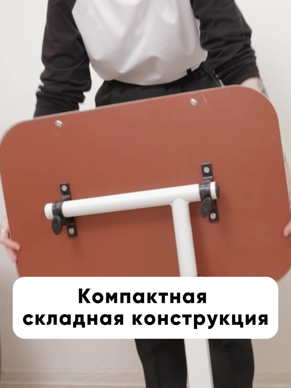 Столик передвижной для ноутбука на колесиках, белый, CINLANHOME — фото 1