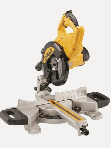 Изображение товара Торцовочная пила DEWALT DWS773, профессиональная, мощность 1300Вт, подсветка