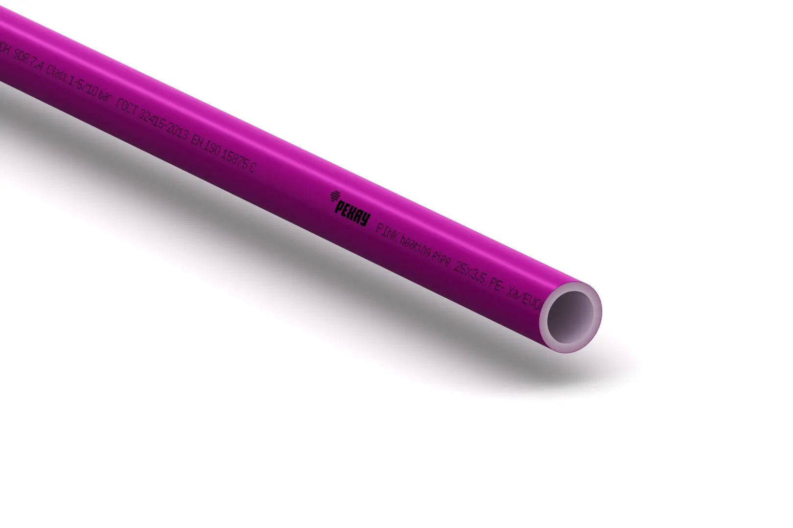 Труба Rehau Pink отопительная 25x3.5 мм 1 м