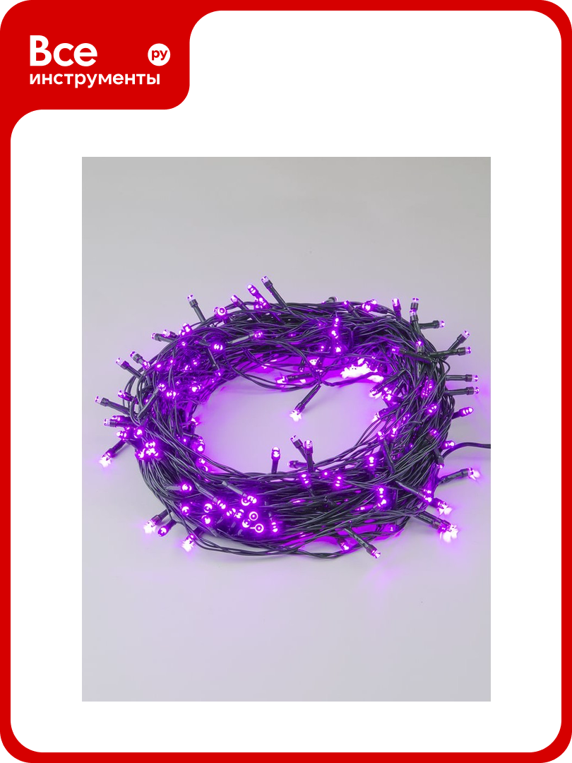 Светодиодная гирлянда Uniel ULD-S2000-200/DGA PINK IP20 UL-00007310