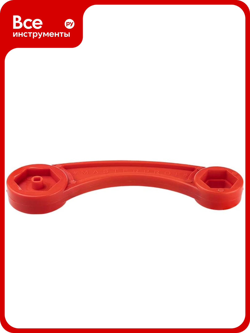 Усиленный ключ для пробок и переходников радиаторов MasterProf 1/2