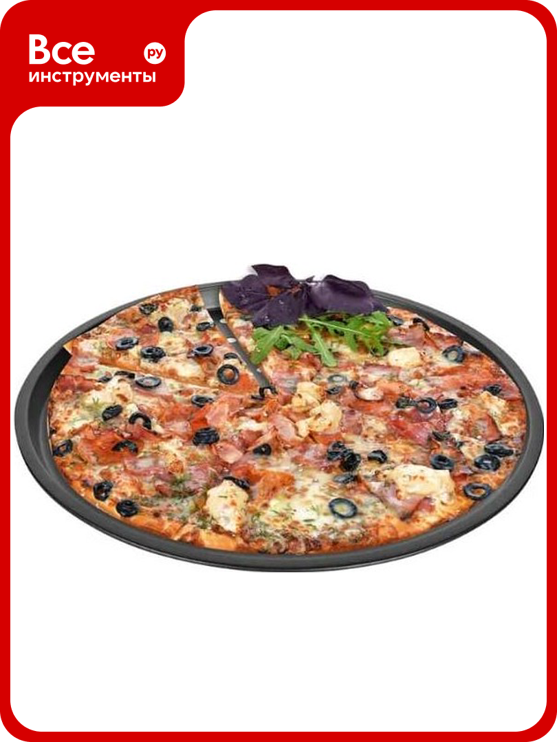 Форма для пиццы Mallony PIZZA P-01 диаметр 32.5 см 8571