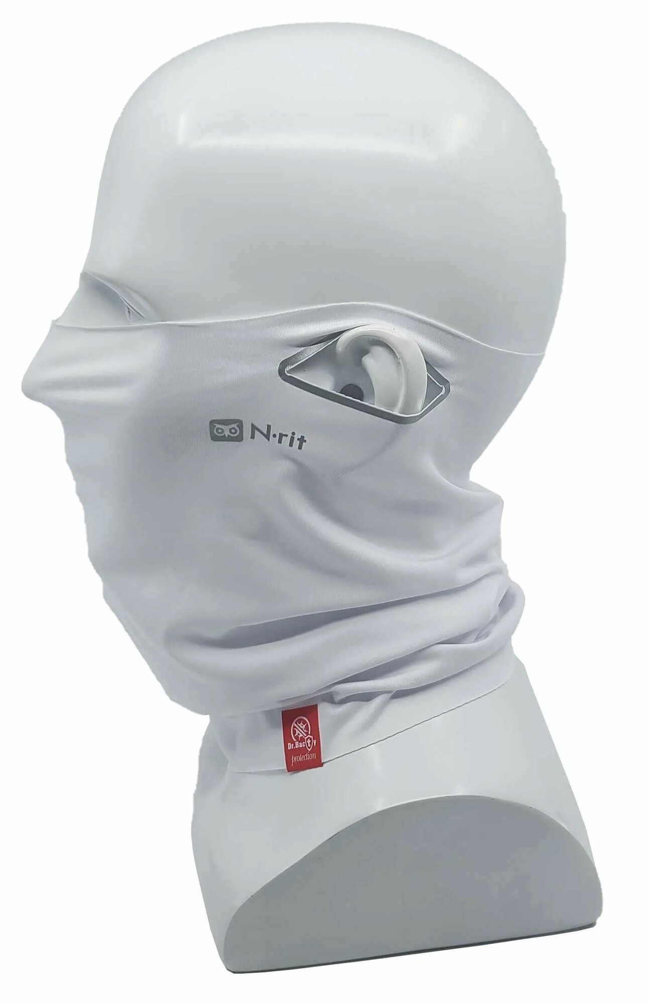 Шаль N-rit Базовая коллекция для мужчин и женщин,30х23.5 см, white — фото 1