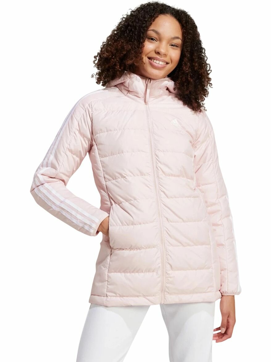 Куртка Essentials 3-Stripes Light Down Parka W