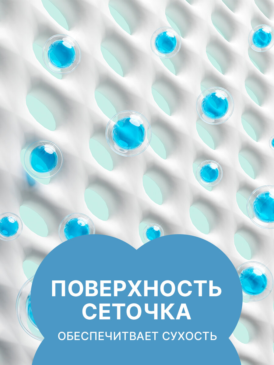 Прокладки женские толстые Ola! Silk Sense CLASSIC WINGS SINGLES NORMAL Сеточка в индивидуальной упаковке 10 шт. — фото 1