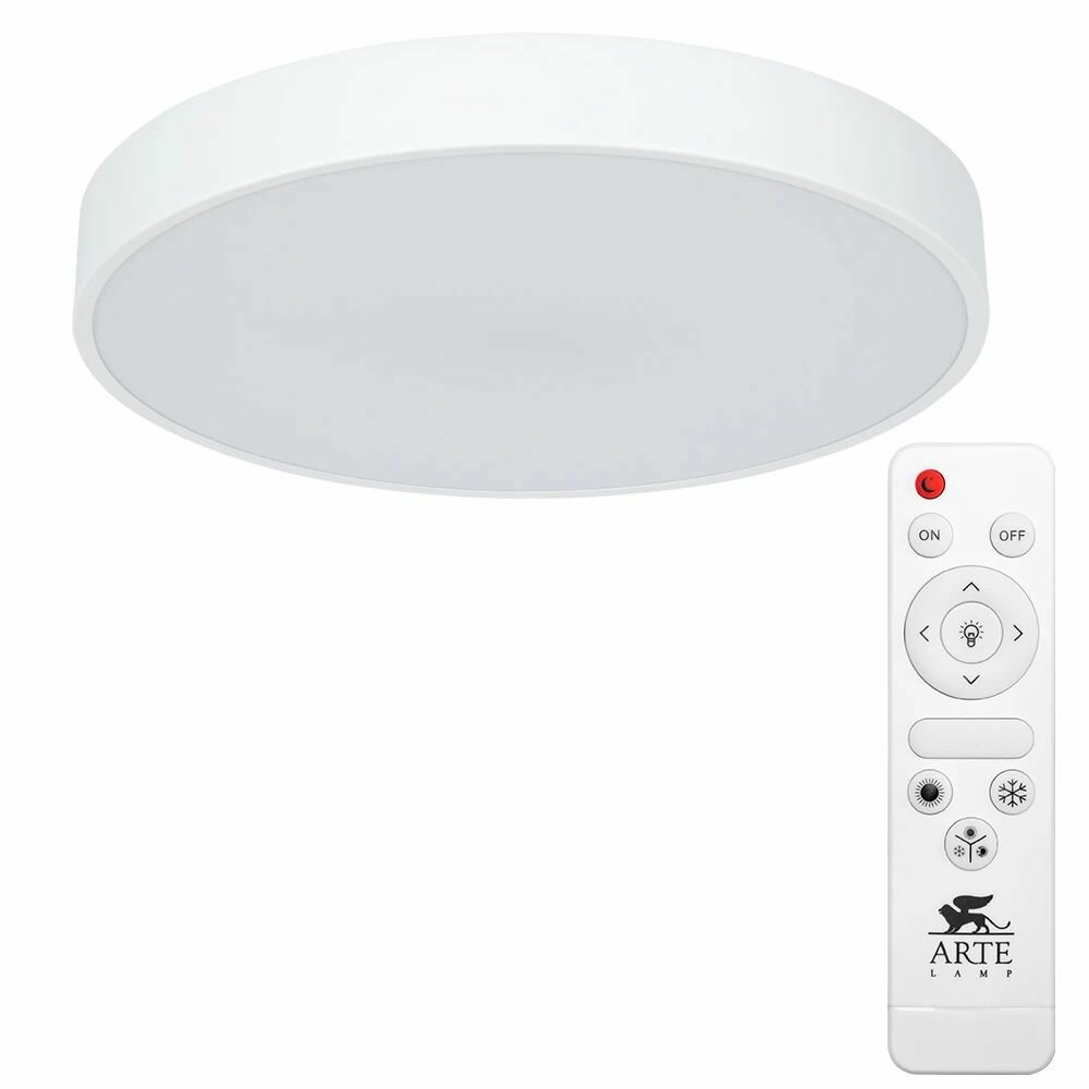 Потолочный светильник Arte Lamp ARENA 60 W с пультом 2700 К - 4500 К
