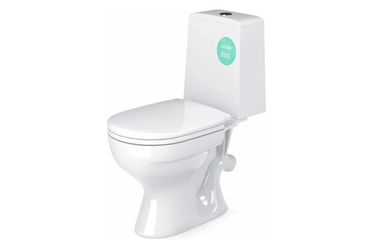 Унитаз Gesso W102 санфаянс микролифт антивсплеск антигрязевой белый