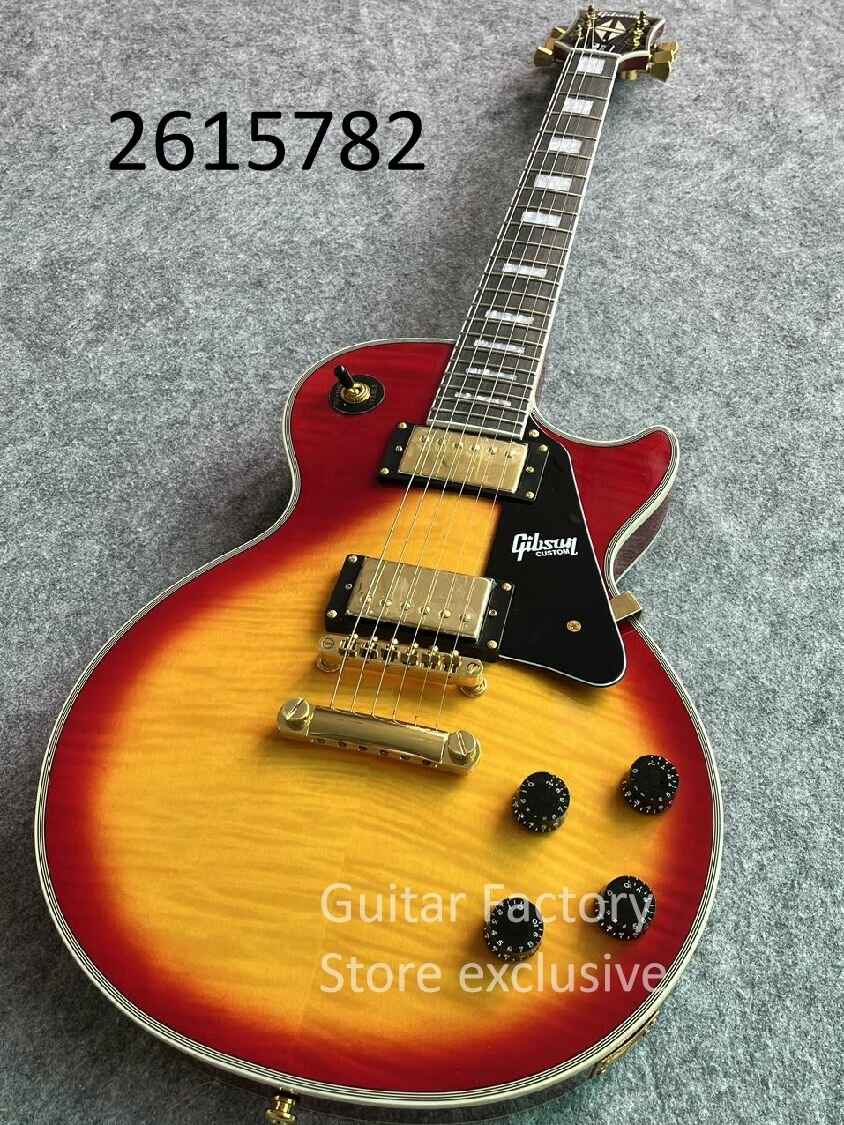 Gibso Les Paul 6струнная электрогитара корпус 39"Красное дерево