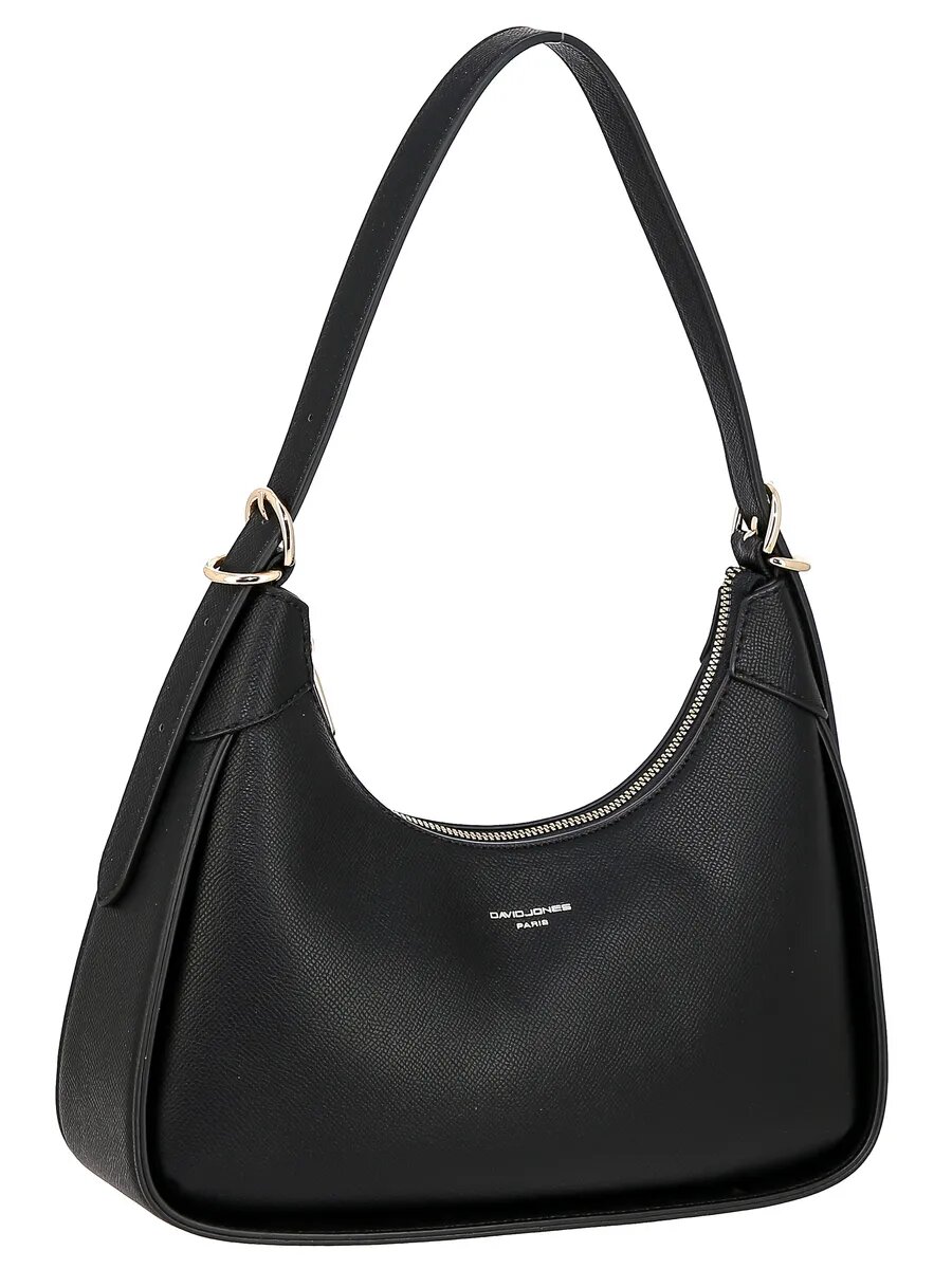 Сумка хобо DAVID JONES, черный — фото 1
