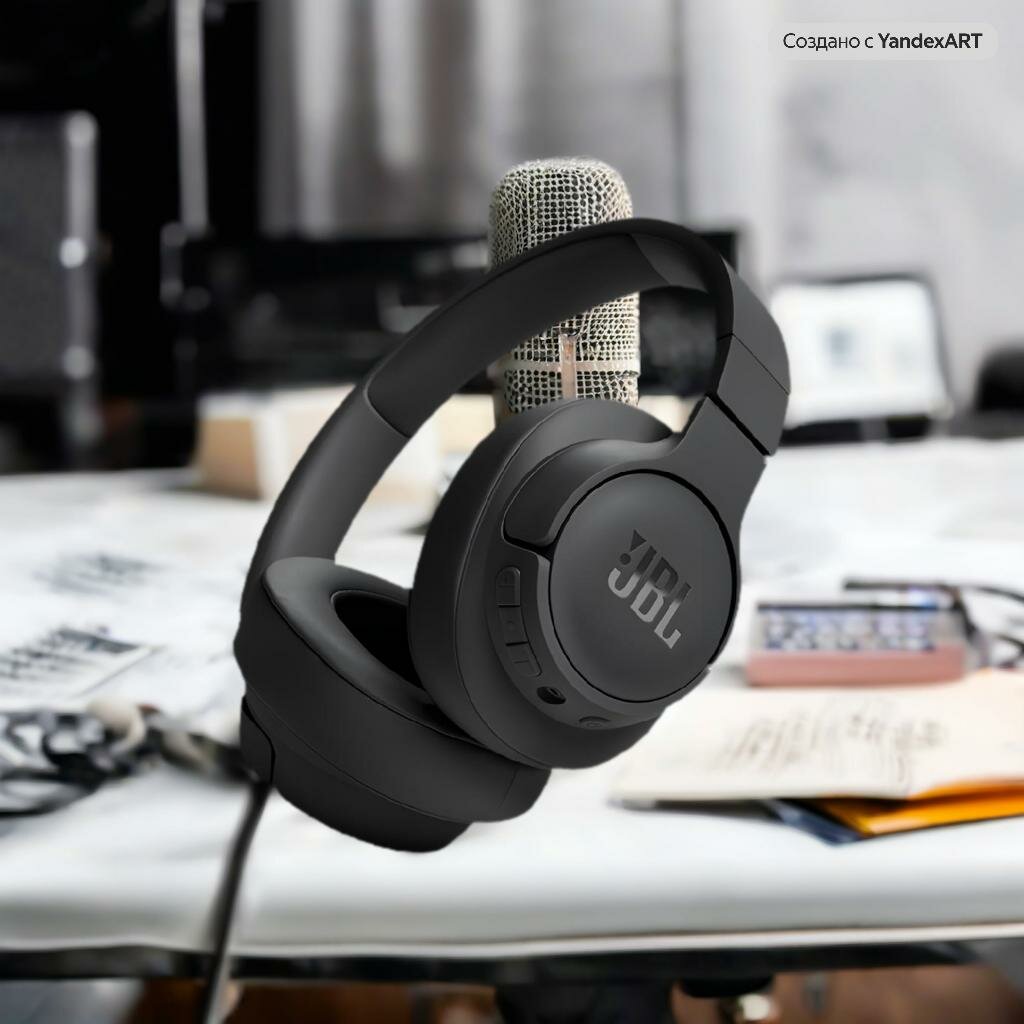 Беспроводные наушники JBL Tune 720BT Black – Оригинал, мощный звук и басы