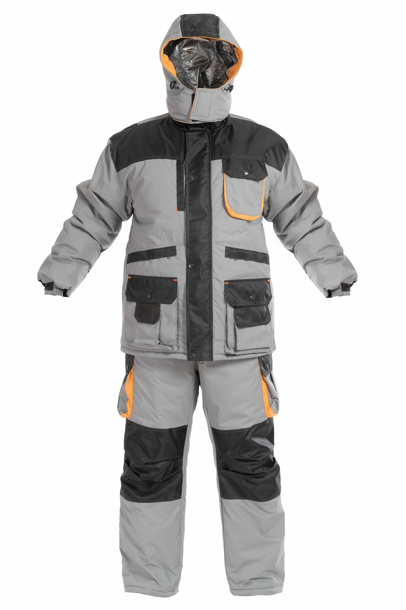 Комплект верхней одежды БАБЕК Осень-зима 2025 размер 56-58.170-176 серый