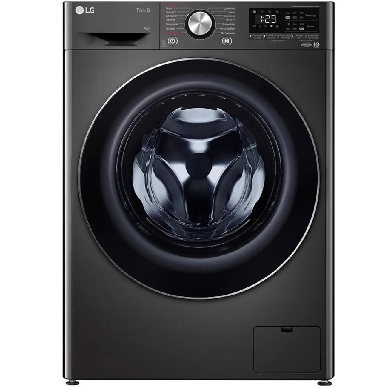 Стиральная машина LG F2V9FW9P AI DD, 14 программ стирки, подача пара, 9 кг