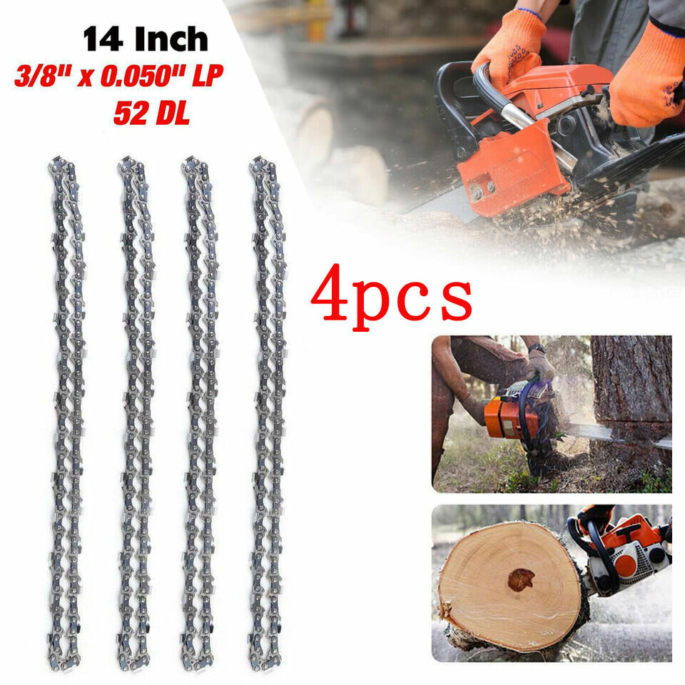 4 x Sägekette 35см 52TG 3/8 P 11 мм Stihl Dolmar Bosch Makita Ryobi Einhell