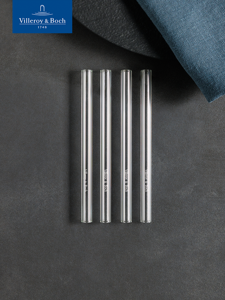 Набор стеклянных трубочек 15 см, Purismo Bar, Villeroy & Boch