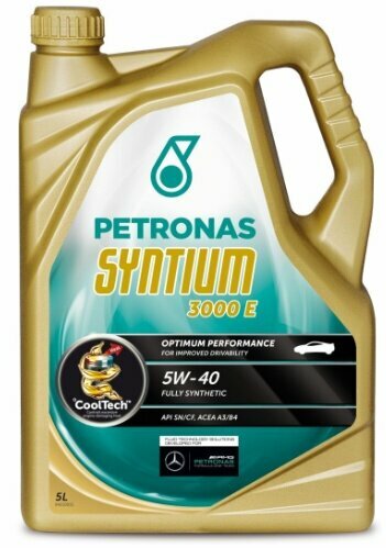 Масло PETRONAS SYNTIUM 3000 E 5W40 5Л