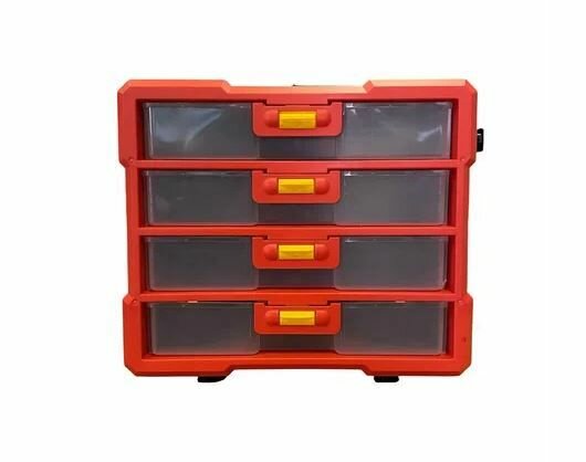 Органайзер вертикальный 4 лотка 300х250х160 мм Практик