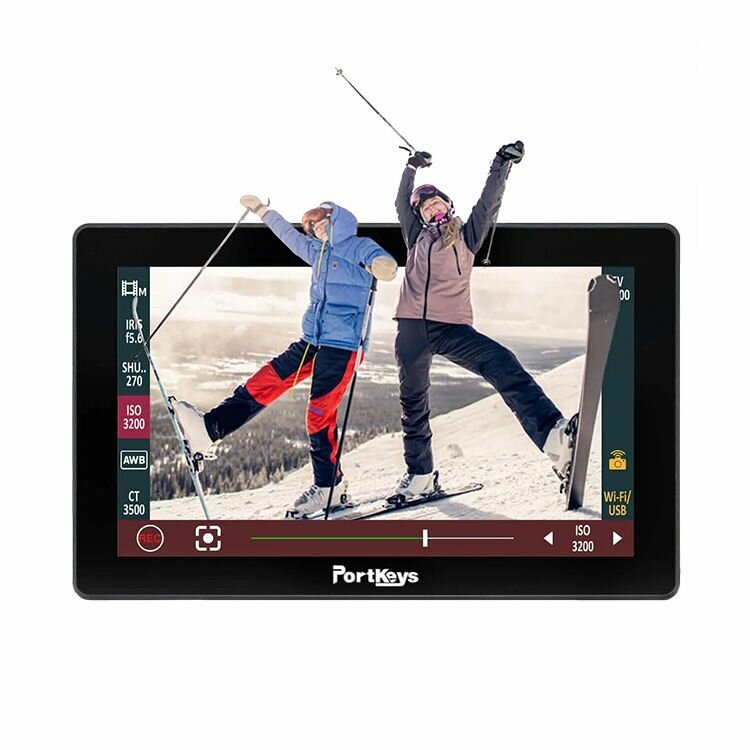 PortKeys LH5P Ⅱ カメラ用モニター Amazon.co.jp: Portkeys LH5P II 5.5インチ 2200 nit 4K HDMI タッチ