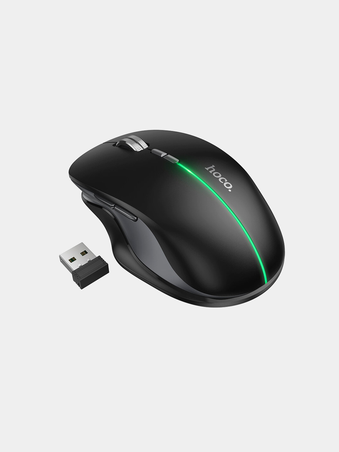 Мышь Hoco GM40 Dixon, 2.4G+Bluetooth, до 7 дней работы, 400 мАч, DPI 800/1200/1600 — фото 1