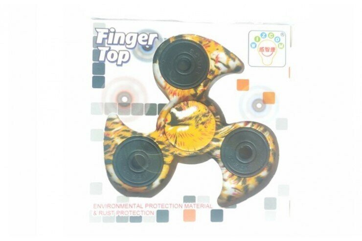 Спиннер Weizhikang, антистресс, пластик, металл, от 3 до 18 лет — фото 1