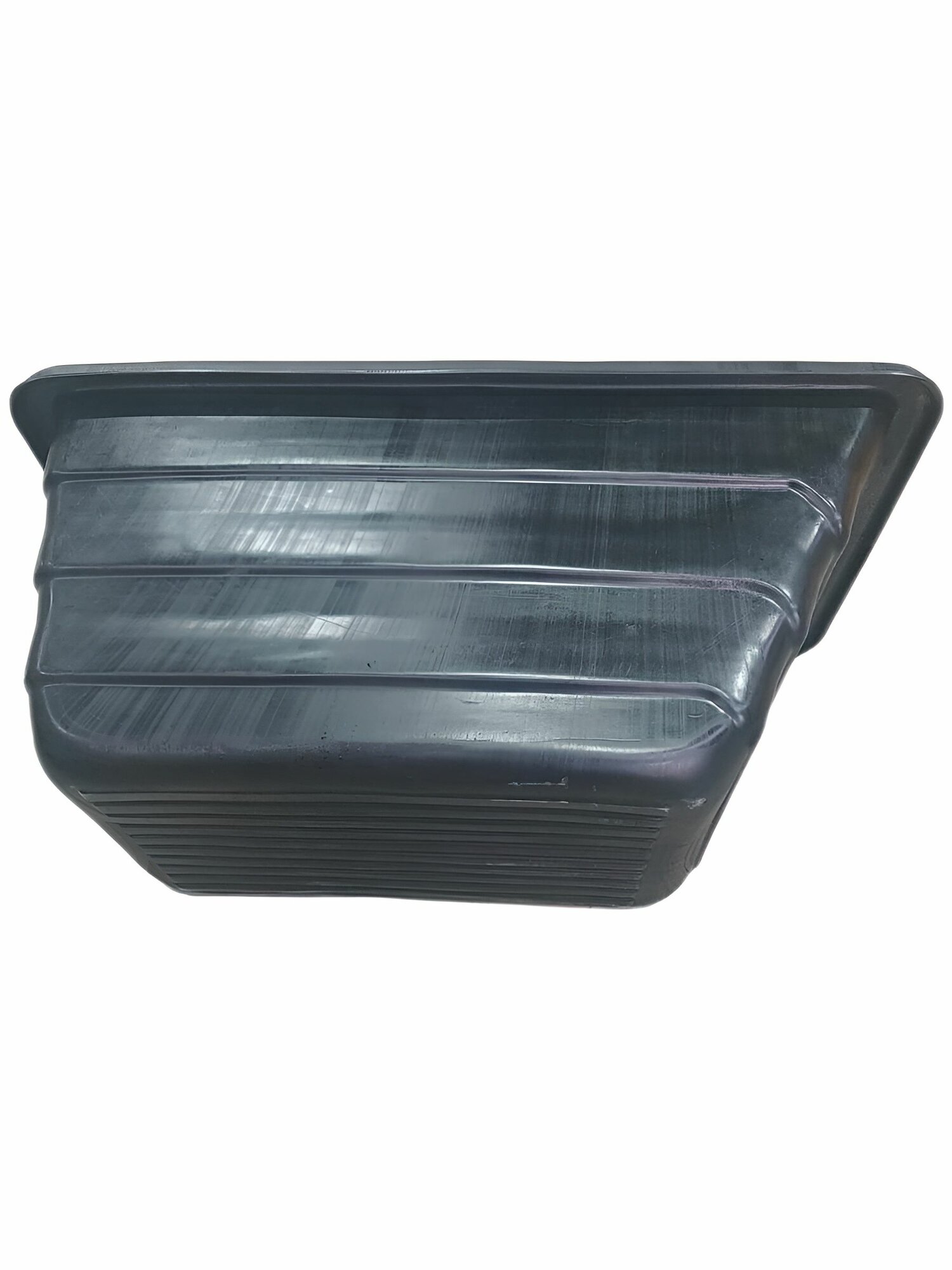 Корыто для строительной тачки, 250 литров, без отверстий, черное — фото 1