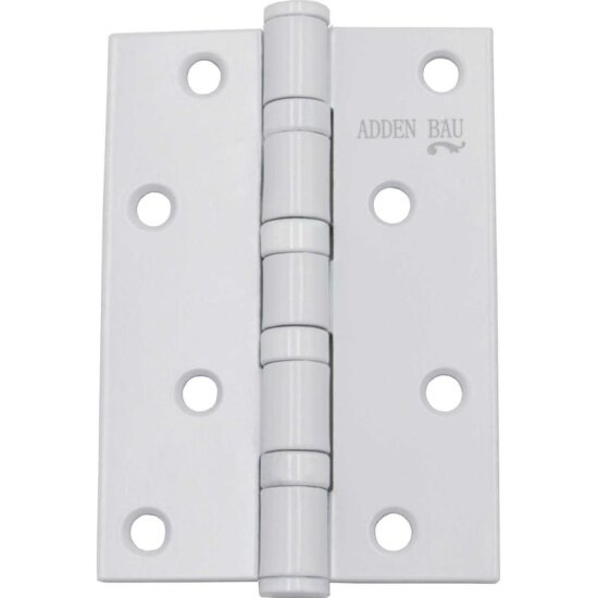 Петля универсальная Adden Bau с четырьмя подшипниками . 100X70X2.5 4BB WHITE (цвет белый)