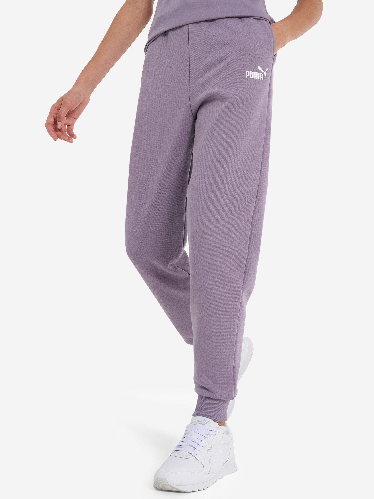 Брюки PUMA, размер L, фиолетовый