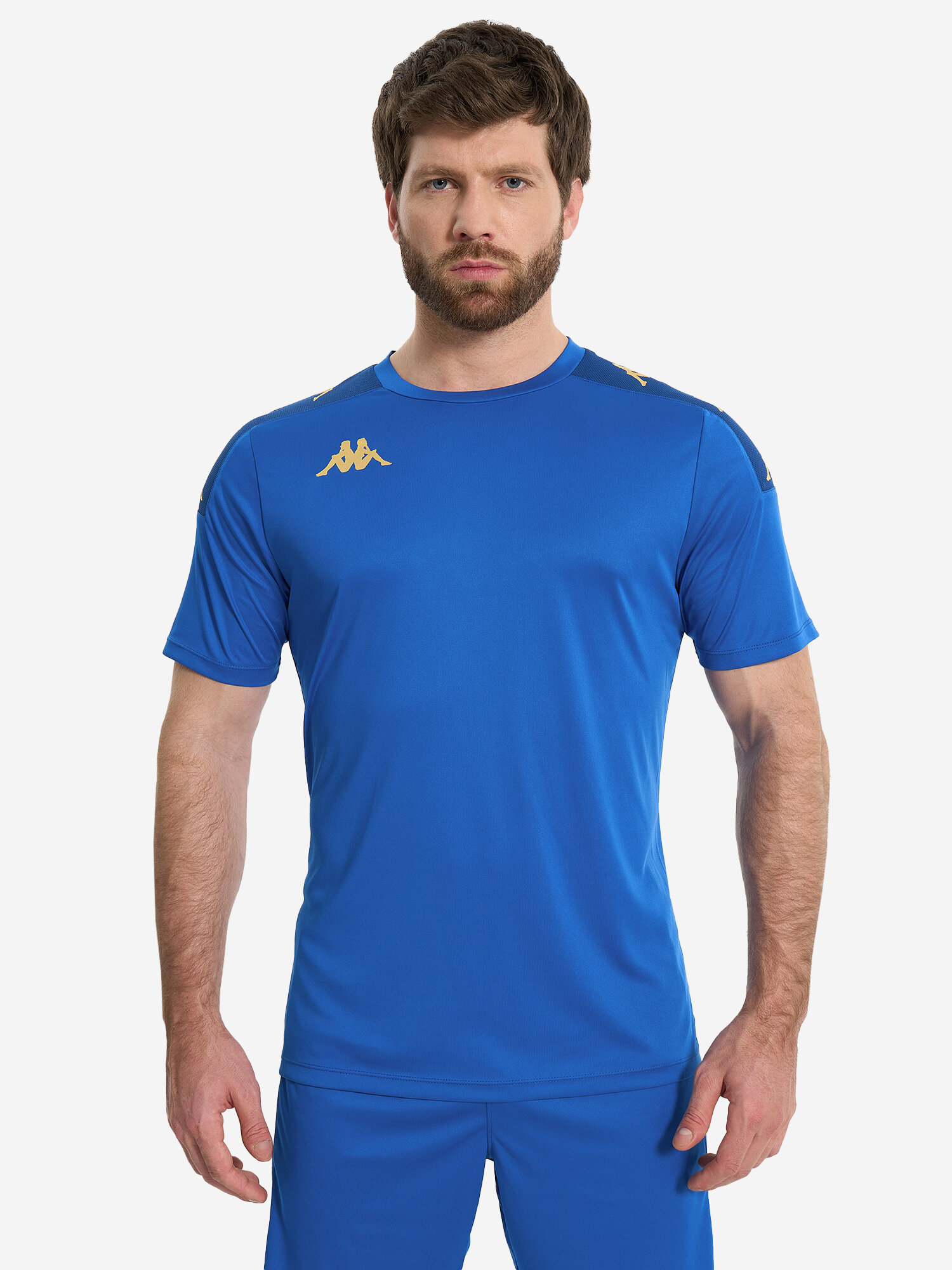 Футболка спортивная Kappa, размер XL, синий — фото 1