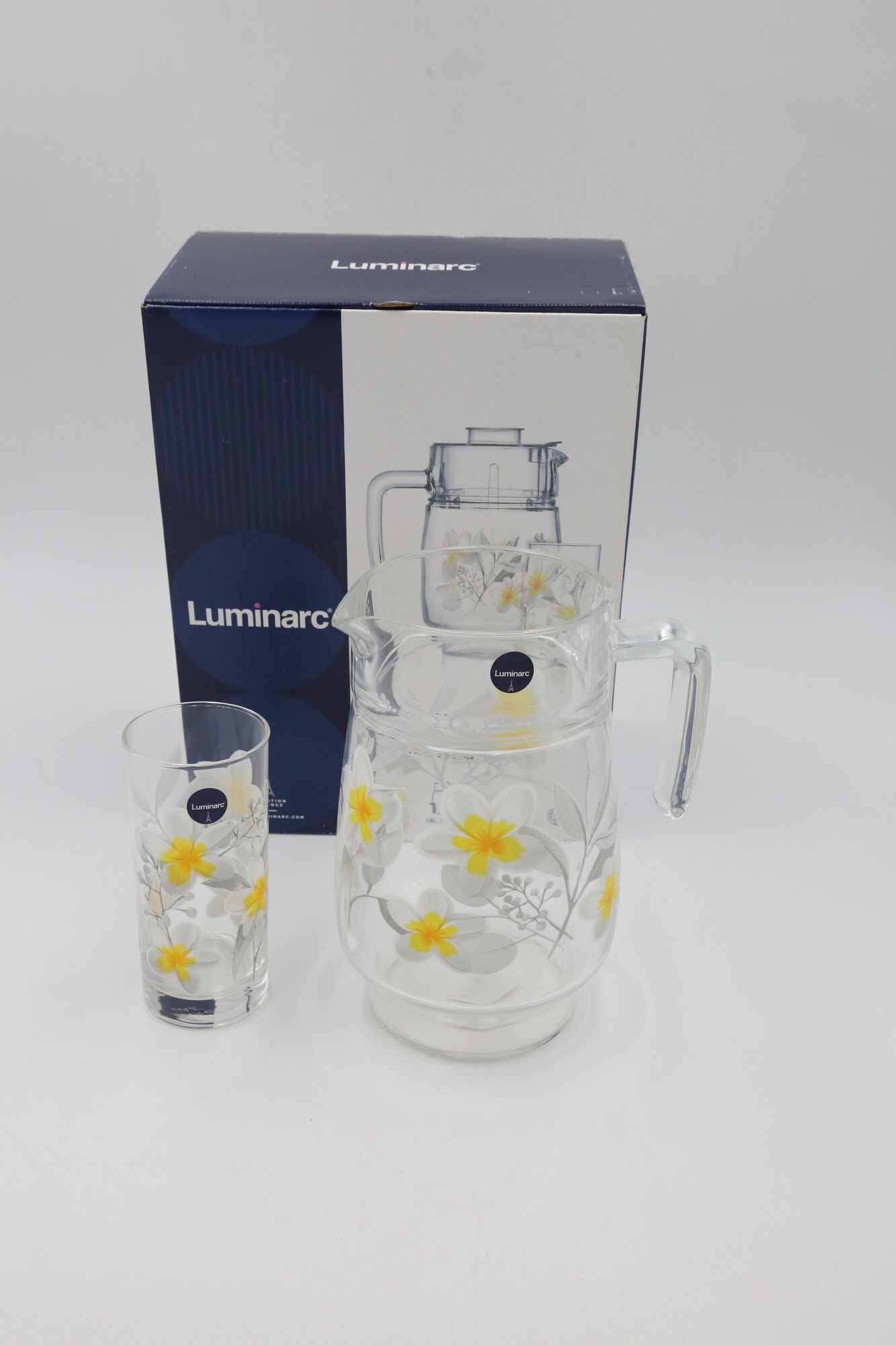 Набор для напитков LUMINARC "IKATIUM YELLOW AMSTE+TIVOLI" V2258 7пр 1х3