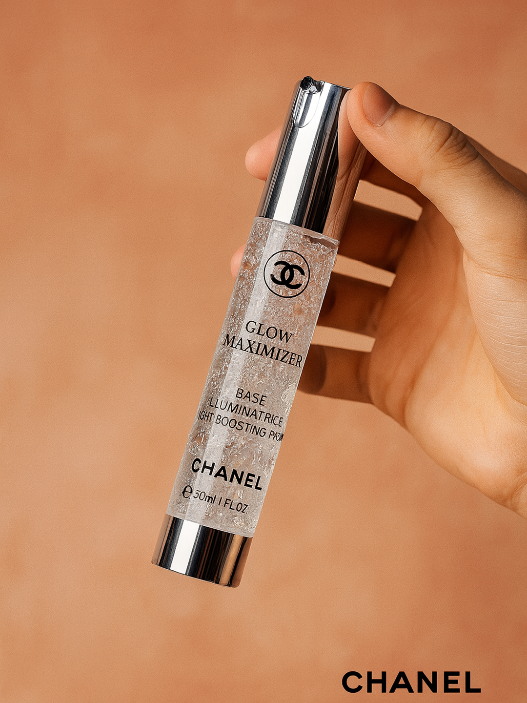 База-основа под макияж Chanel Glow Maximizer Primer Base Pod.