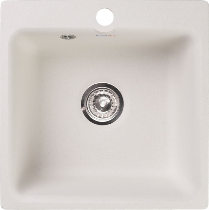 Мойка кухонная GranFest Smart SM 430 белый