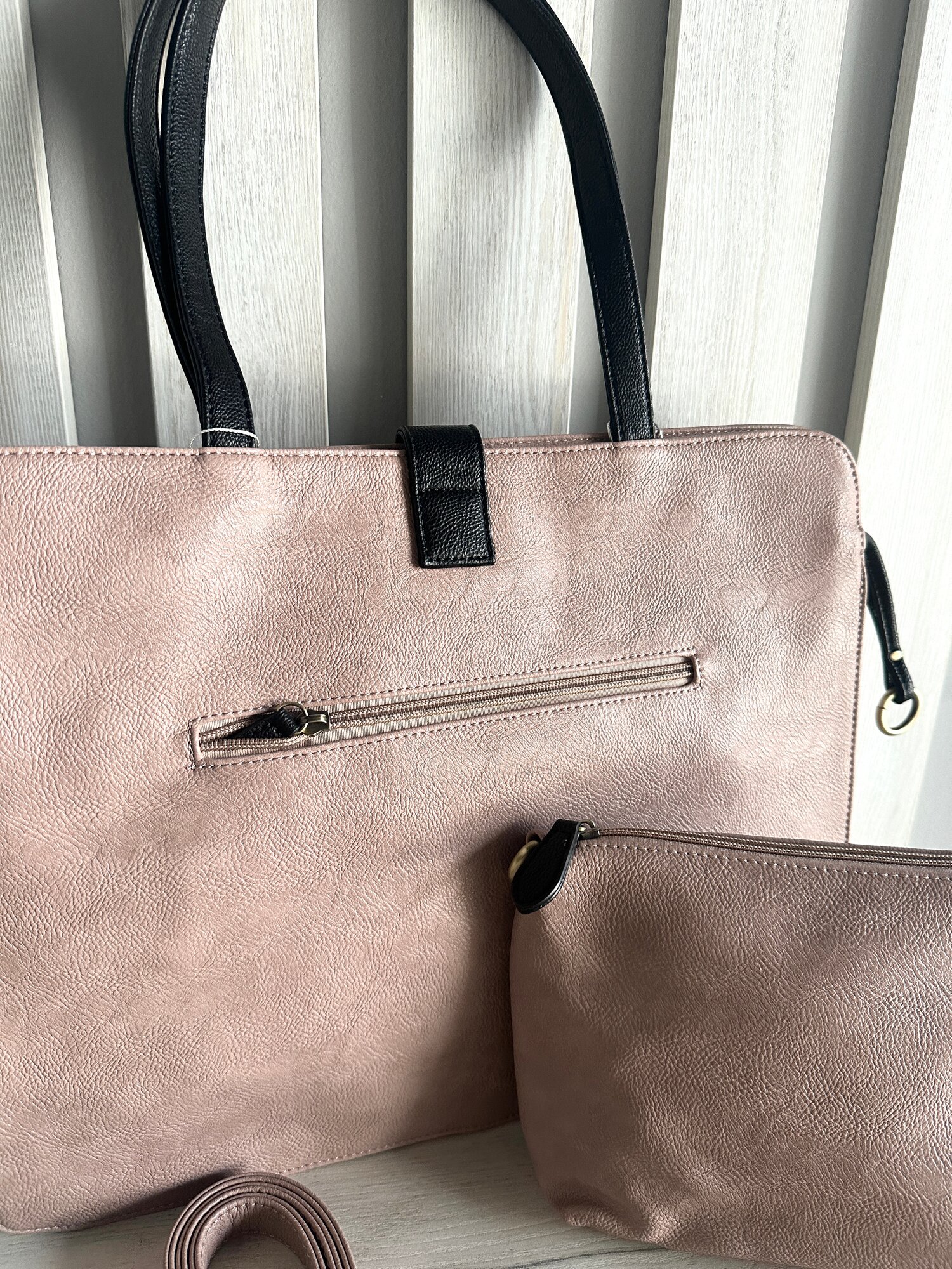 Сумка тоут INK Тоут, 2 шт., темно-розовый — фото 1