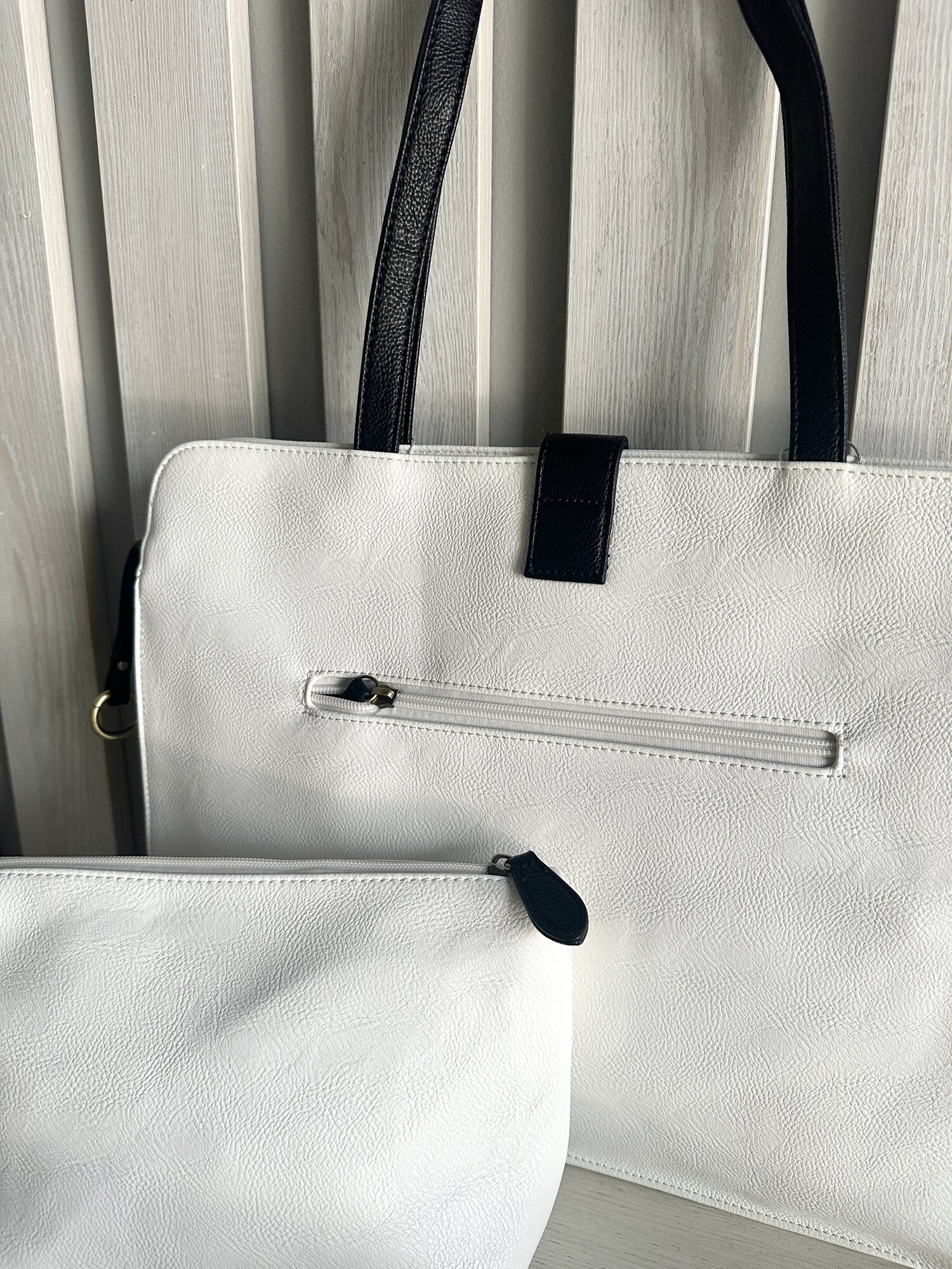 Сумка тоут INK Тоут, 2 шт., белый — фото 1