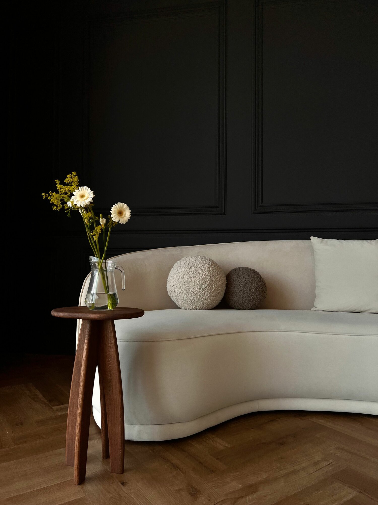 Деревянный кофейный столик из бука высокий DAPA Designs