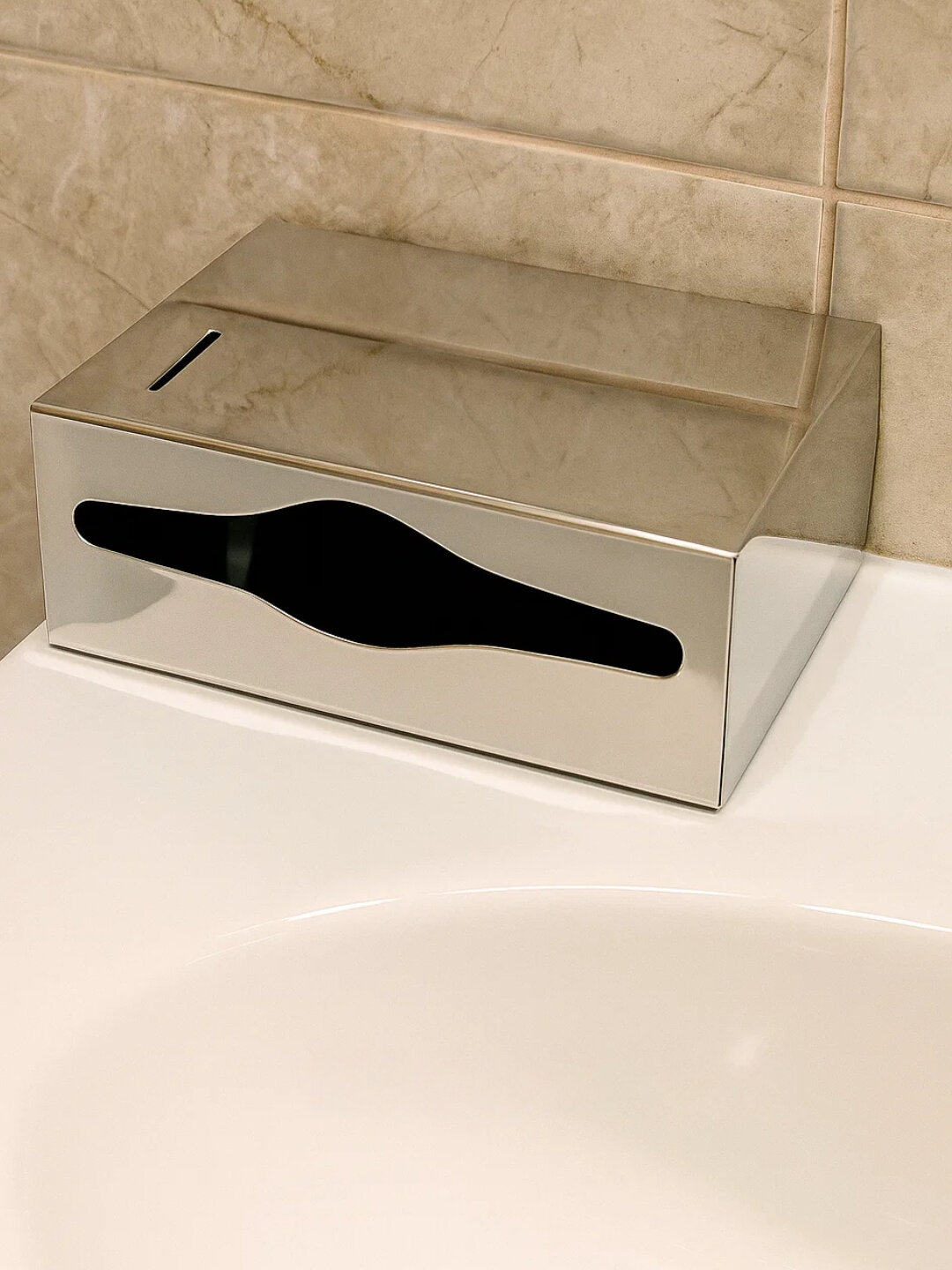 Салфетница настольная универсальная из прочного материала для кухни, офиса и кафе