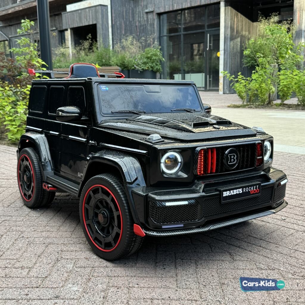 Электромобиль Mercedes Benz G63 AMG BRABUS 900 Rocket Edition 12V 4WD черный