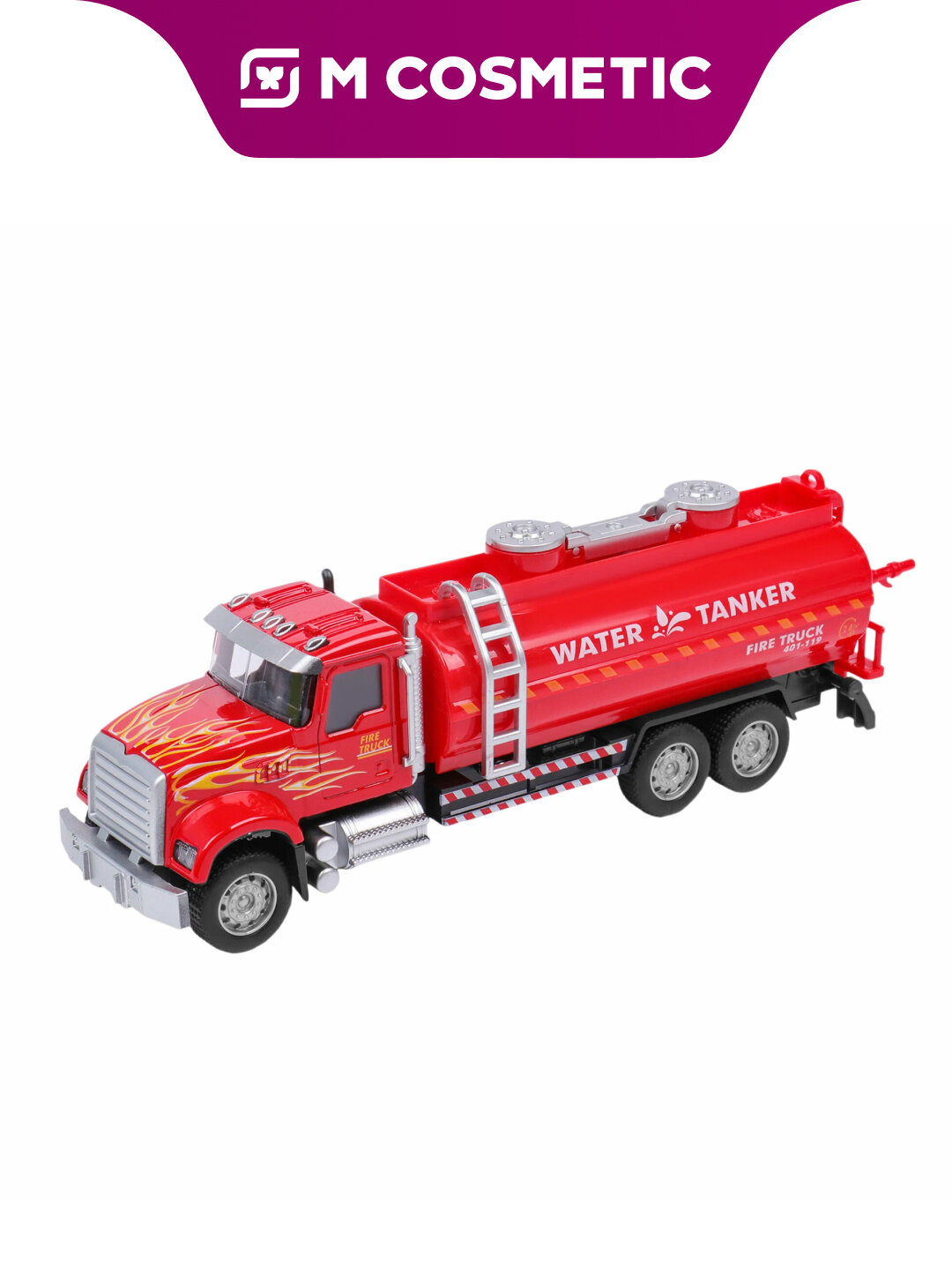 Пожарная машинка вышка/цистерна в ассортименте, детская (СИ):4/96