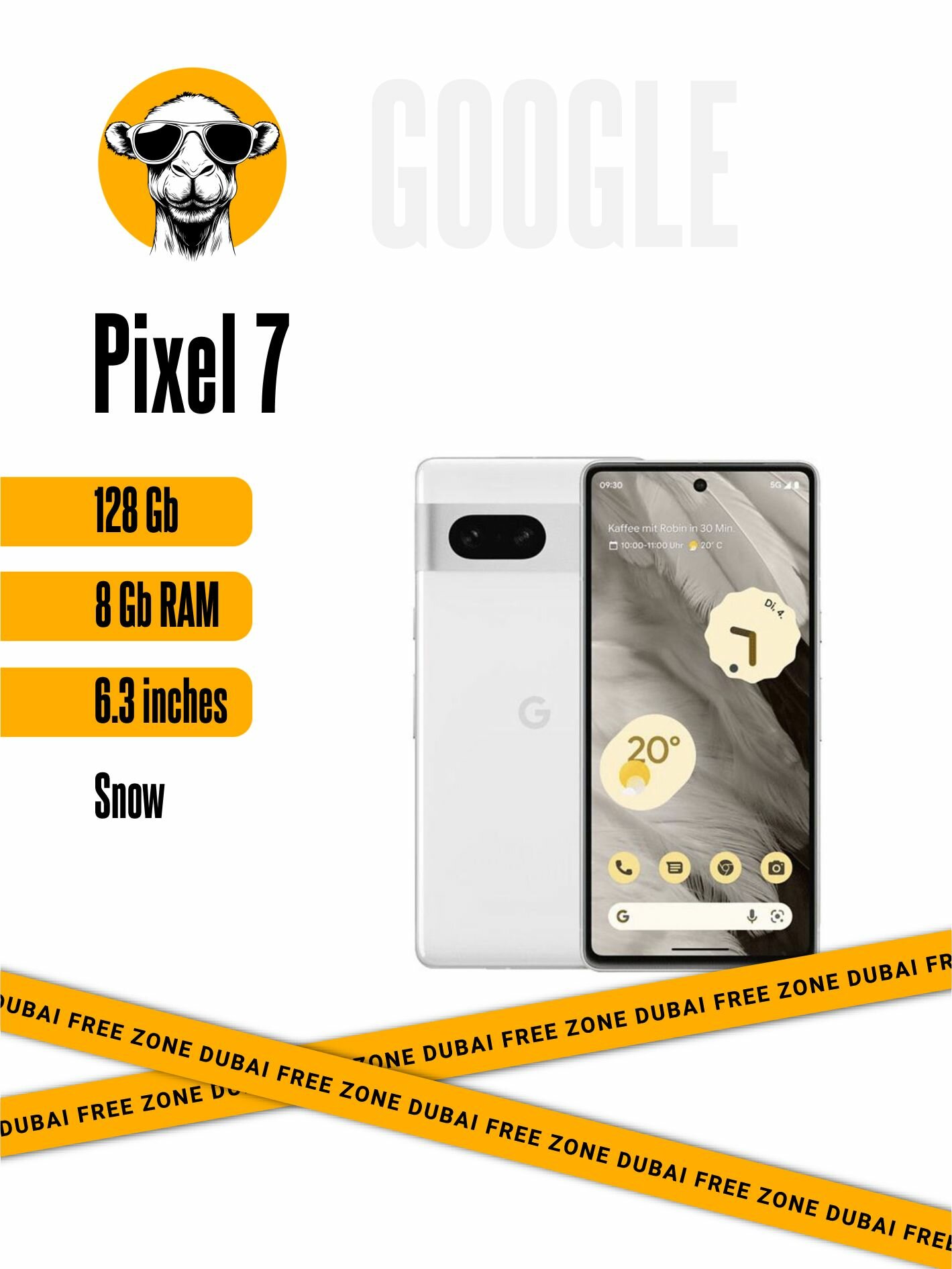 Смартфон Google Pixel 7 8/128Gb Snow/Белый