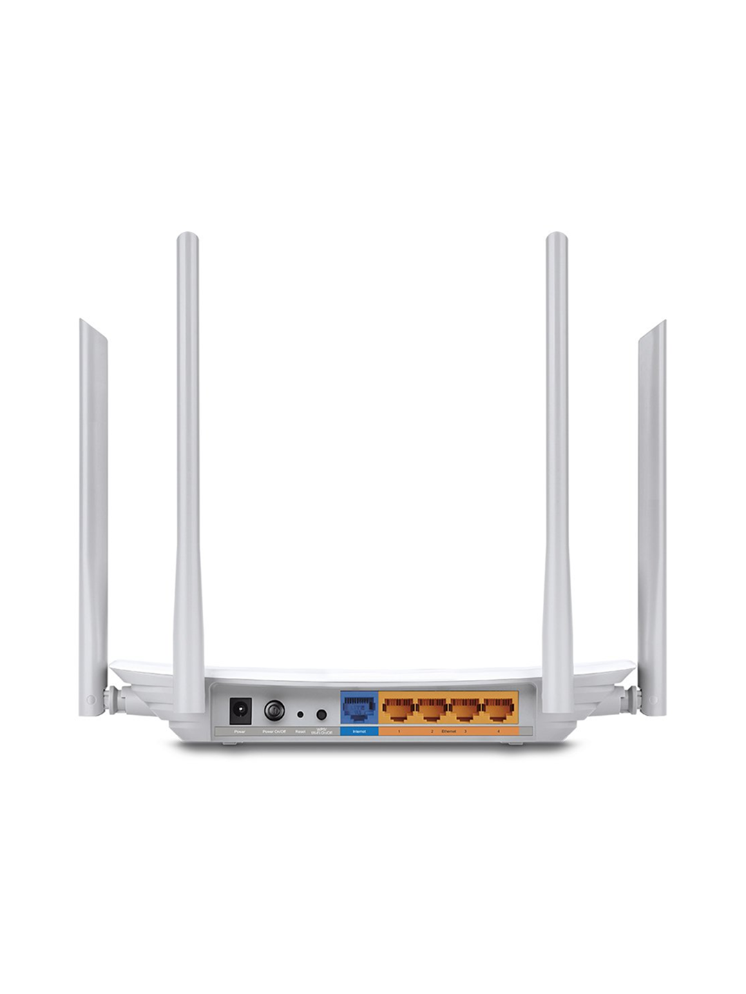 Роутер TP-Link AC1200 Archer C50, Wi-Fi, 2.4 ГГц и 5 ГГц, 4 внешние антенны, белый, Archer C50 RU ver:6.0 — фото 1